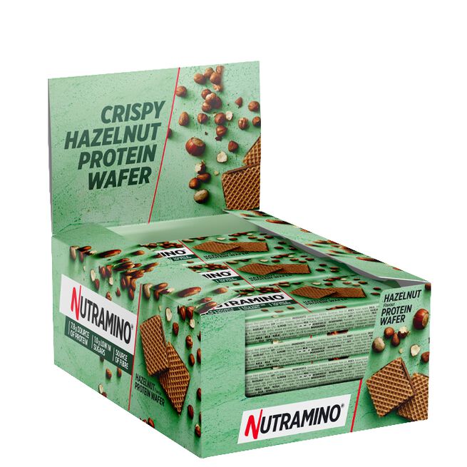 Nutramino Fitness Nutrition 12 x Protein Wafer 39 g Chocolate Hazelnut
