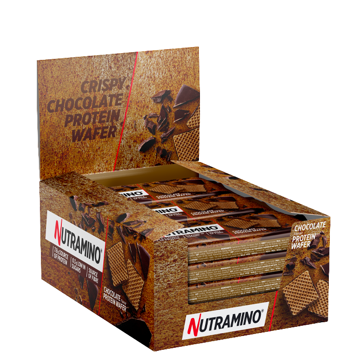 Nutramino Fitness Nutrition 12 x Protein Wafer 39 g Chocolate