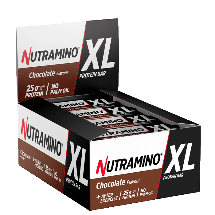 Nutramino Fitness Nutrition 16 x XL Proteinbar 74 g Chocolate