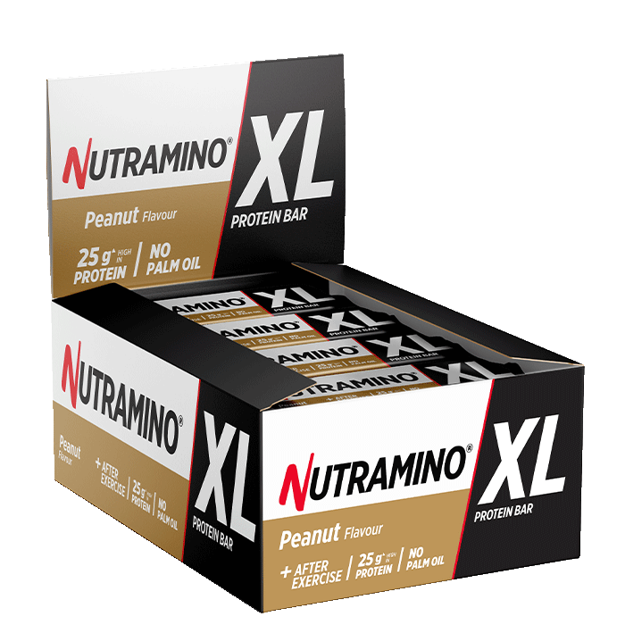 Nutramino Fitness Nutrition 16 x XL Proteinbar 74 g Peanut
