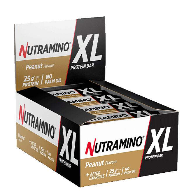 Nutramino Fitness Nutrition 16 x XL Proteinbar 74 g Peanut