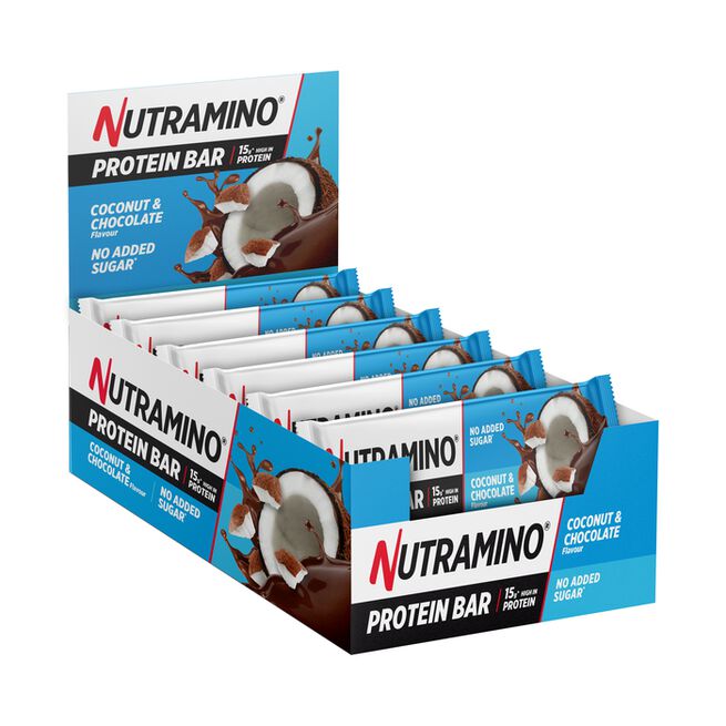 Nutramino Fitness Nutrition 20 x Nutramino Protein Bar 50 g Coconut & Chocolate