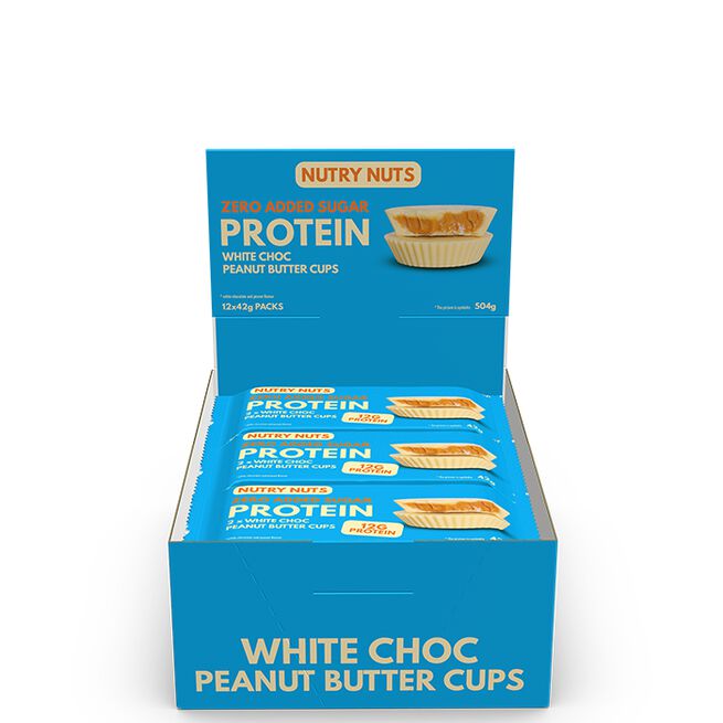 Nutry Nuts Låda Nutry Nuts Protein Peanut Butter Cups 42 g