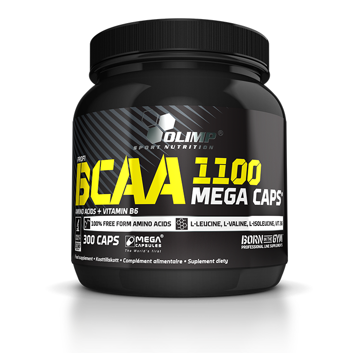 Olimp Sport Nutrition BCAA Mega Caps 300 kapslar 300 Kapslar