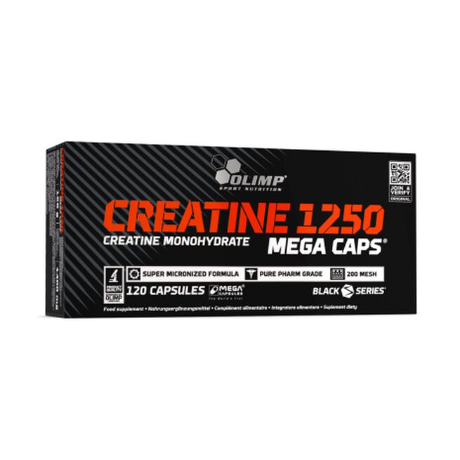 Olimp Sport Nutrition Creatine 1250 Kreatin Monohydrat 120 Mega Kapslar
