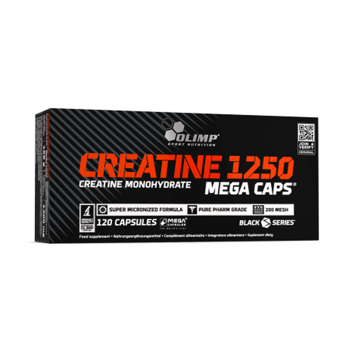 Olimp Sport Nutrition Creatine 1250 Kreatin Monohydrat 120 Mega Kapslar 120 caps