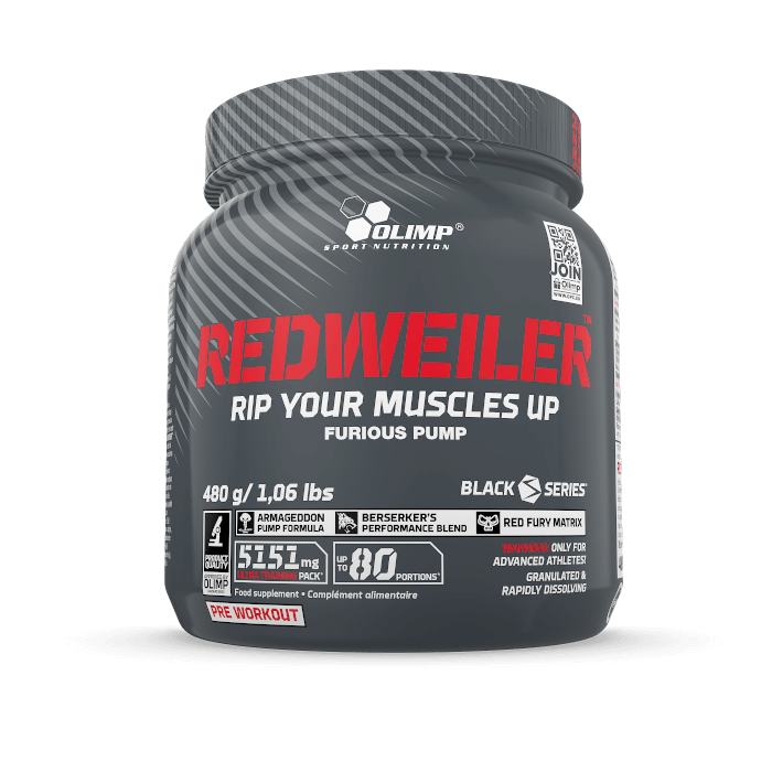 Olimp Sport Nutrition Redweiler PWO 480 g Orange Juice