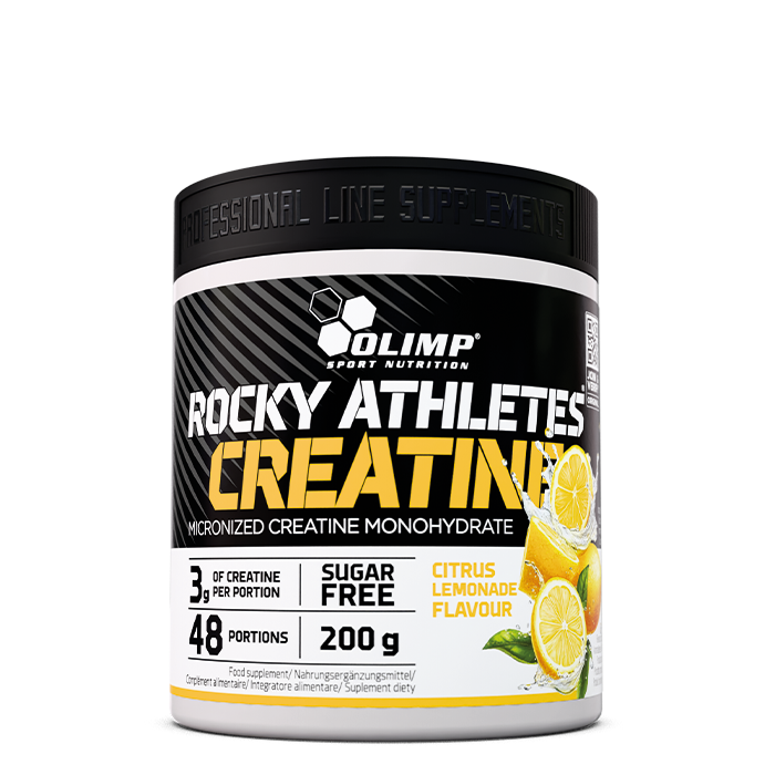 Olimp Sport Nutrition Rocky Athletes Creatine 200 g Citrus Lemonade