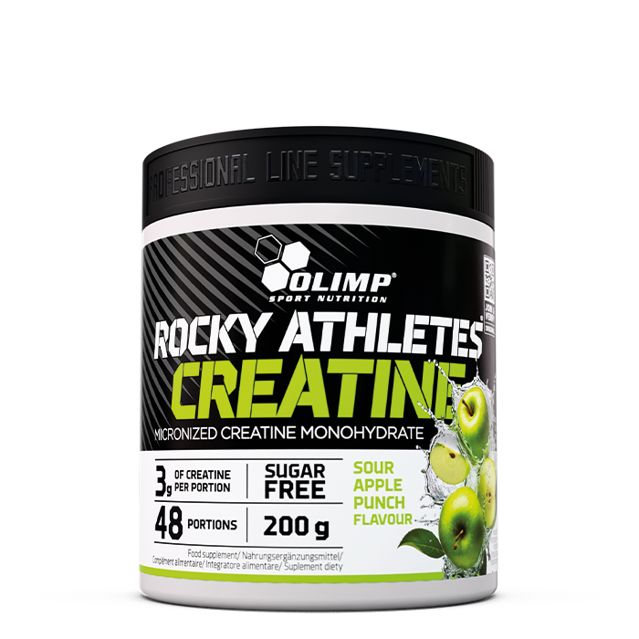 Olimp Sport Nutrition Rocky Athletes Creatine 200 g Sour Apple