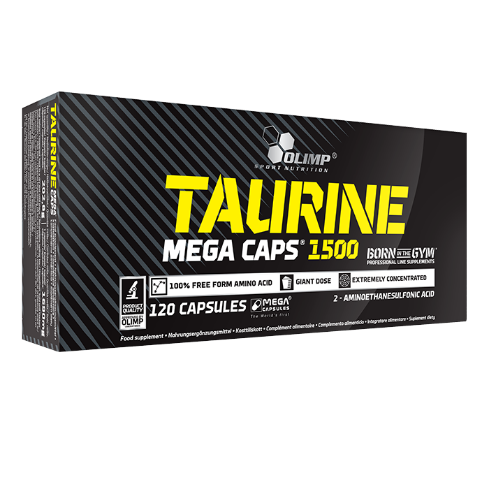 Olimp Sport Nutrition Taurine Mega Caps Aminosyror 120 Kapslar
