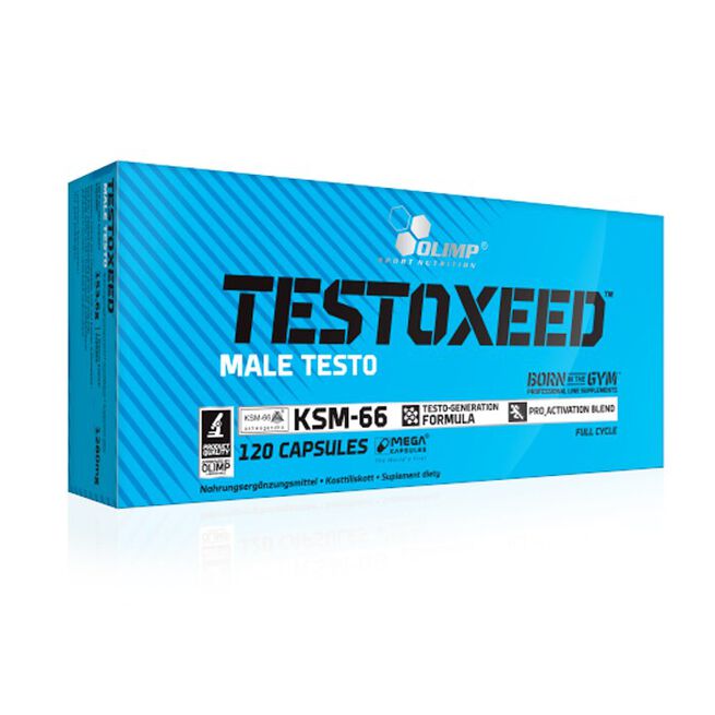 Olimp Sport Nutrition Testoxeed Testosteron Tillskott 120 Kapslar