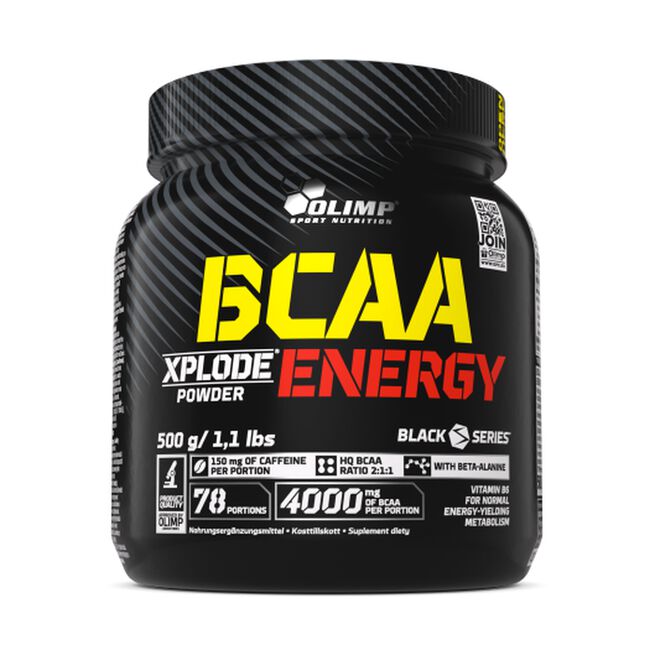 Olimp Sports Nutrition BCAA Xplode Energy Pulver 500 g Xplosive Cola