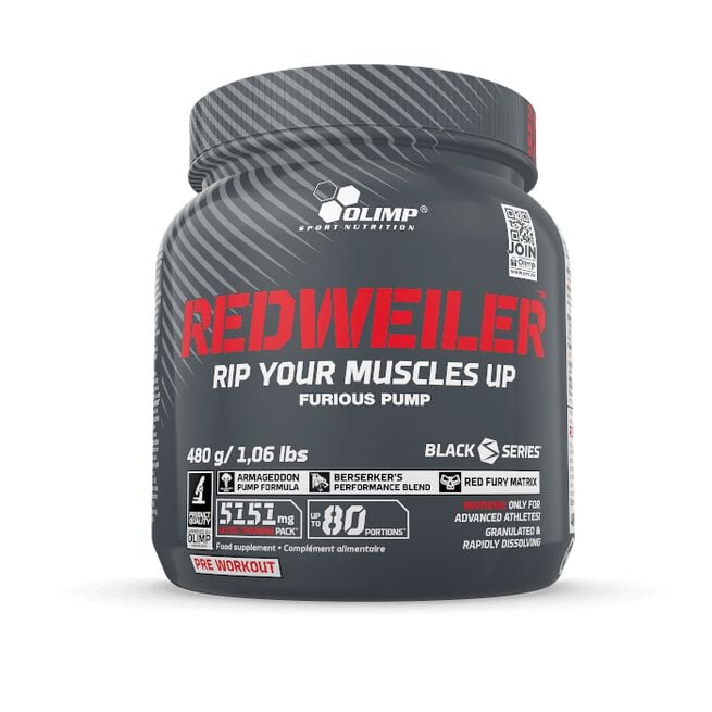 Olimp Sports Nutrition Redweiler PWO 480 g