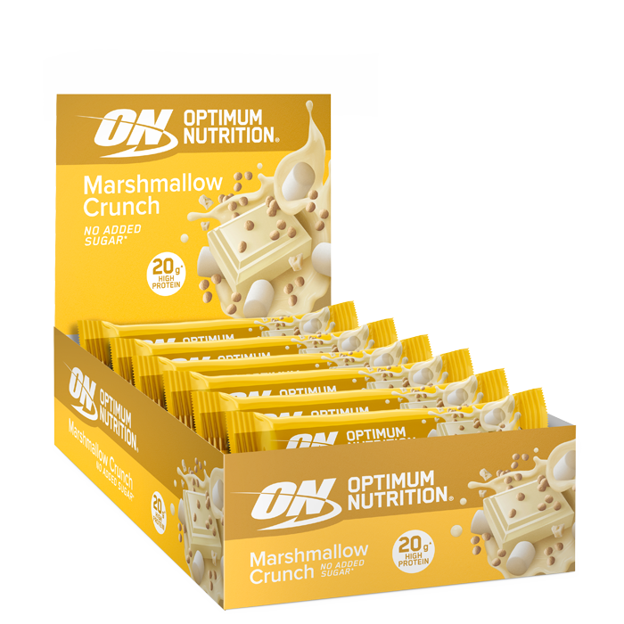 Optimum Nutrition 10 x Optimum Proteinbar 65-70 g Marshmallow Crunch