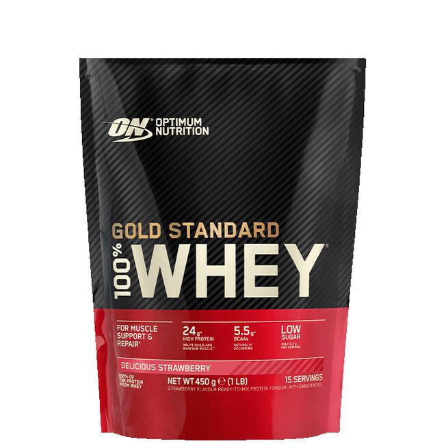 Optimum Nutrition 100% Whey Gold Standard 450 g Delicious Strawberry