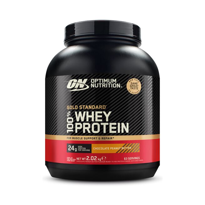 Optimum Nutrition 100% Whey Gold Standard Vassleprotein 2 kg Chocolate Peanut Butter