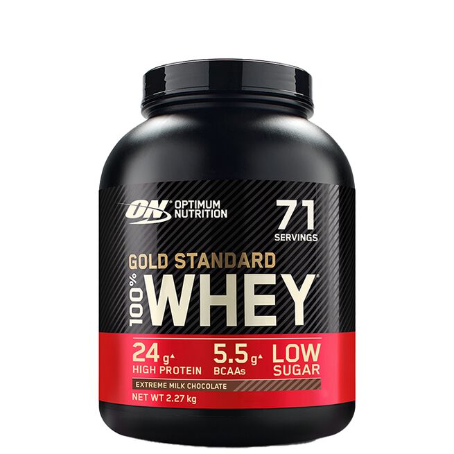 Optimum Nutrition 100% Whey Gold Standard Vassleprotein 2273 g Extreme Milk Chocolate