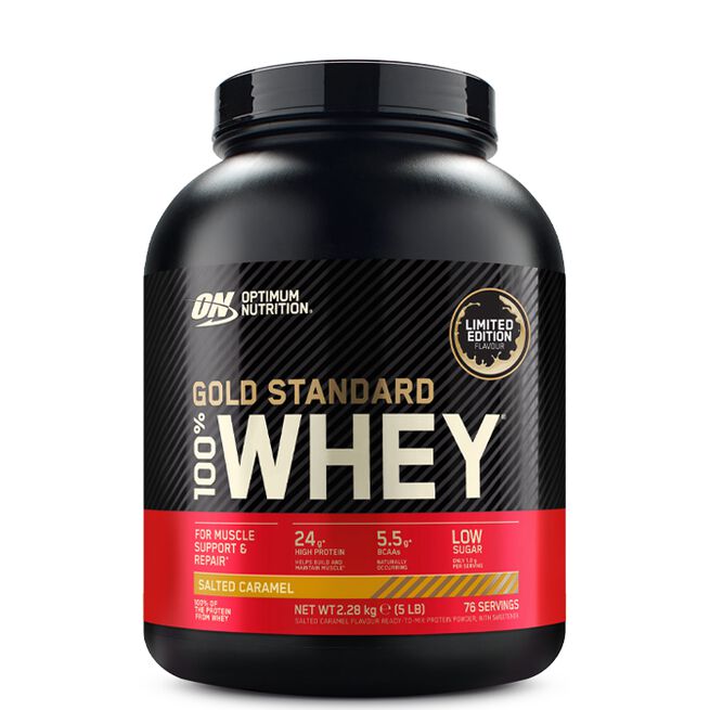 Optimum Nutrition 100% Whey Gold Standard Vassleprotein 2273 g Rocky Road - NEW