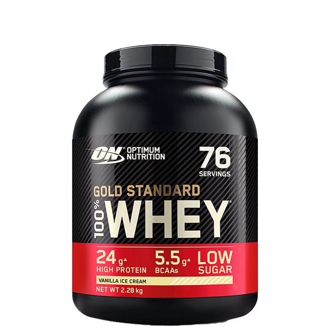 Optimum Nutrition 100% Whey Gold Standard Vassleprotein 2273 g Vanilla Ice Cream