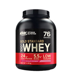 Optimum Nutrition 100% Whey Gold Standard Vassleprotein 2273 g White Chocolate Raspberry