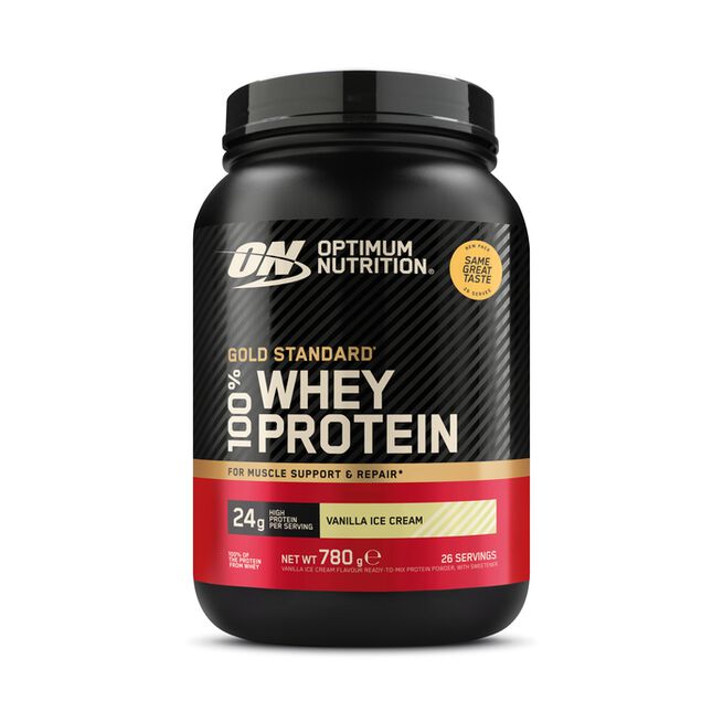 Optimum Nutrition 100% Whey Gold Standard Vassleprotein 780 g