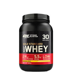 Optimum Nutrition 100% Whey Gold Standard Vassleprotein 908 g Banana Cream