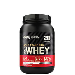 Optimum Nutrition 100% Whey Gold Standard Vassleprotein 908 g Cookies and Cream