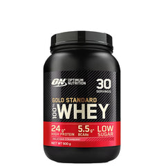 Optimum Nutrition 100% Whey Gold Standard Vassleprotein 908 g Delicious Strawberry