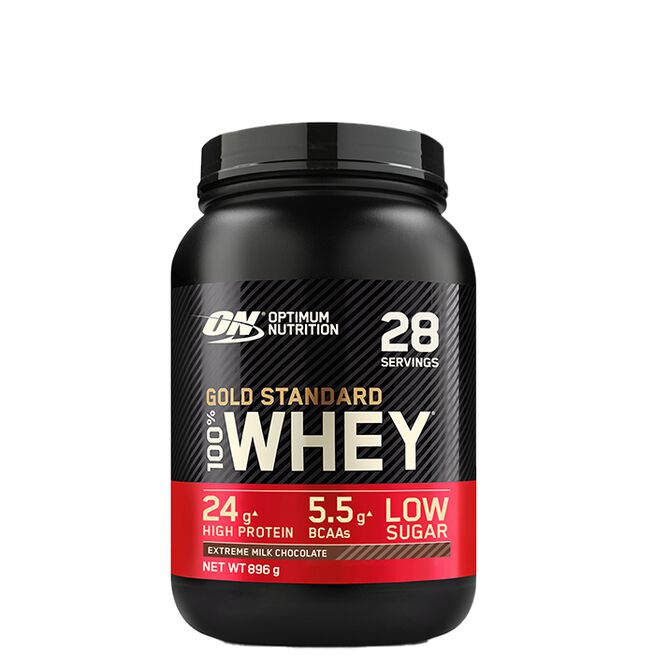 Optimum Nutrition 100% Whey Gold Standard Vassleprotein 908 g Extreme Milk Chocolate