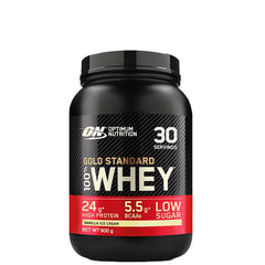 Optimum Nutrition 100% Whey Gold Standard Vassleprotein 908 g Vanilla Ice Cream