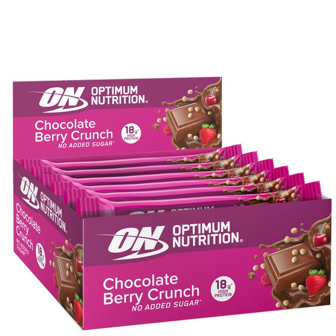 Optimum Nutrition 12 x Optimum Proteinbar 55-59 g Chocolate Berry Crunch