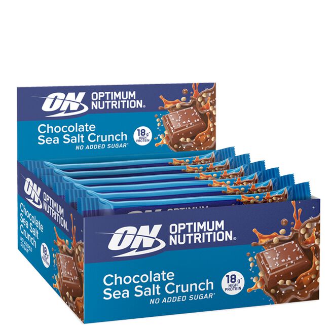 Optimum Nutrition 12 x Optimum Proteinbar 55-59 g Chocolate Sea Salt Crunch