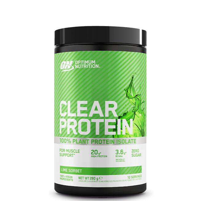 Optimum Nutrition Clear Vegan Protein 280 g Lime Sorbet