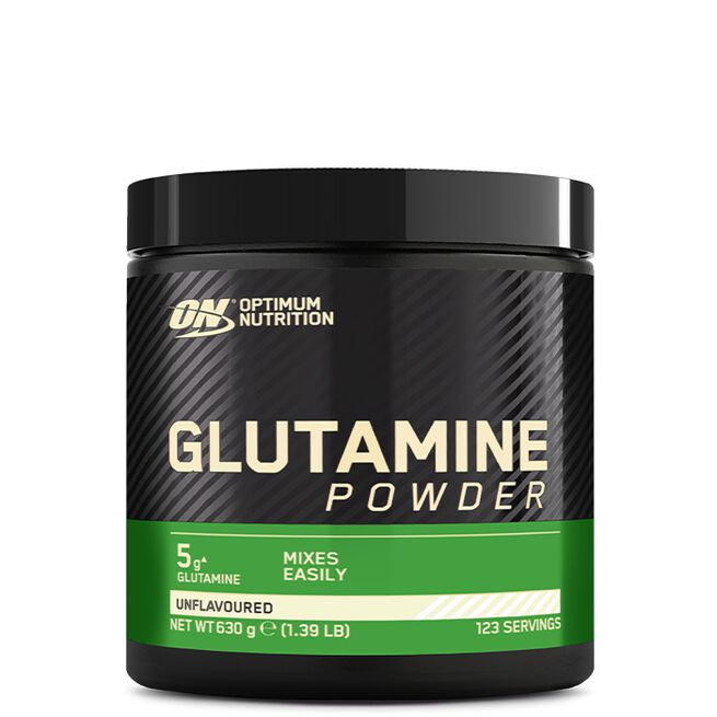 Optimum Nutrition Glutamin Pulver 630 g Naturell