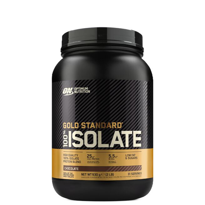 Optimum Nutrition Gold Standard 100% Isolate Vassleproteinisolat 930 g Chocolate