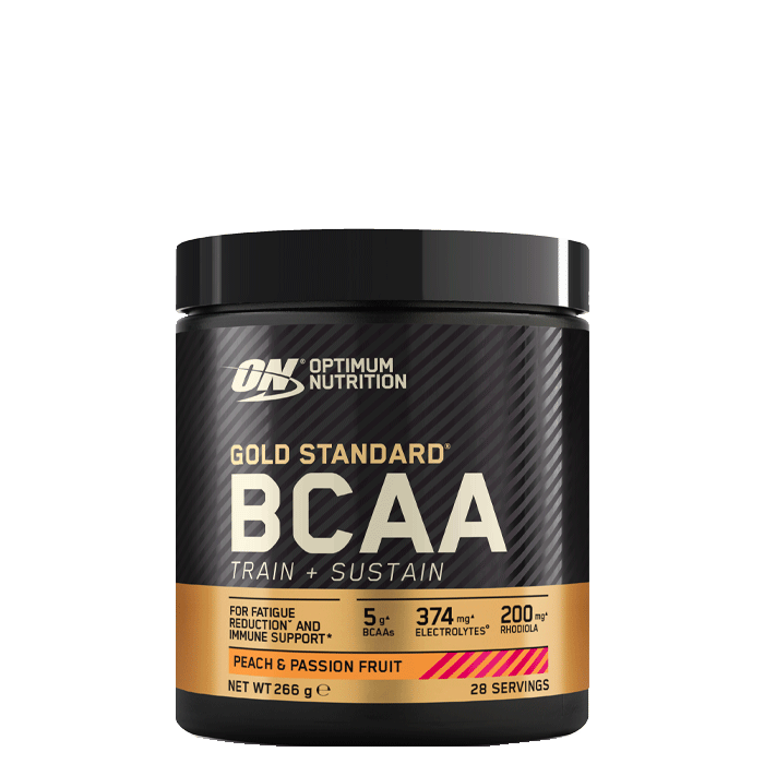 Optimum Nutrition Gold Standard BCAA Pulver 28 portioner Peach and Passionfruit
