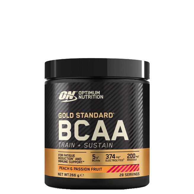 Optimum Nutrition Gold Standard BCAA Pulver 28 portioner Peach and Passionfruit