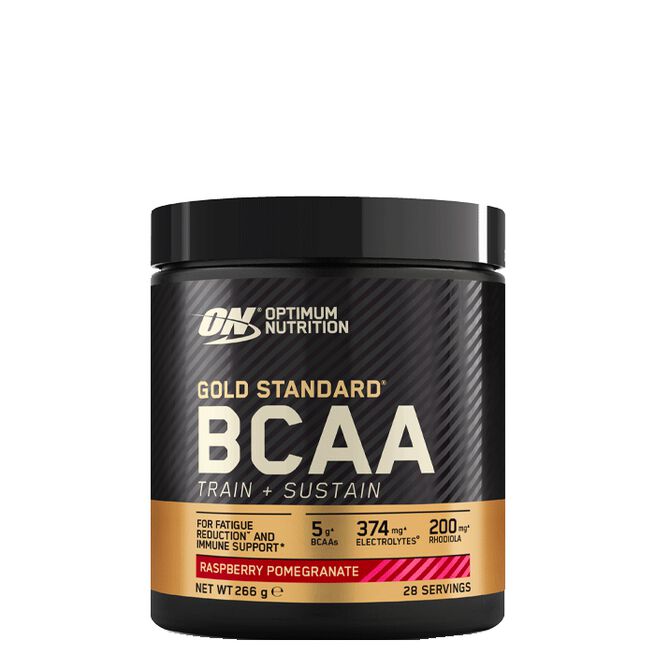 Optimum Nutrition Gold Standard BCAA Pulver 28 portioner Raspberry and Pomegranate
