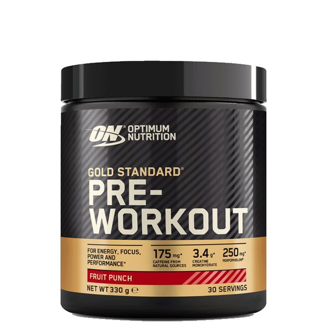 Optimum Nutrition Gold Standard PWO 330g Fruit Punch