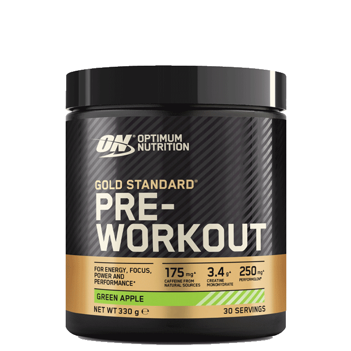 Optimum Nutrition Gold Standard PWO 330g Green Apple