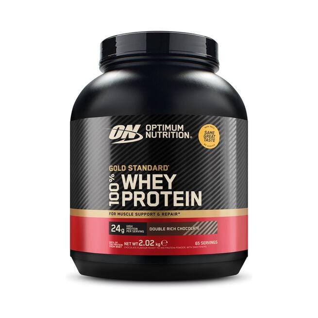 Optimum Nutrition 100% Whey Gold Standard Vassleprotein 2 kg Double Rich Chocolate