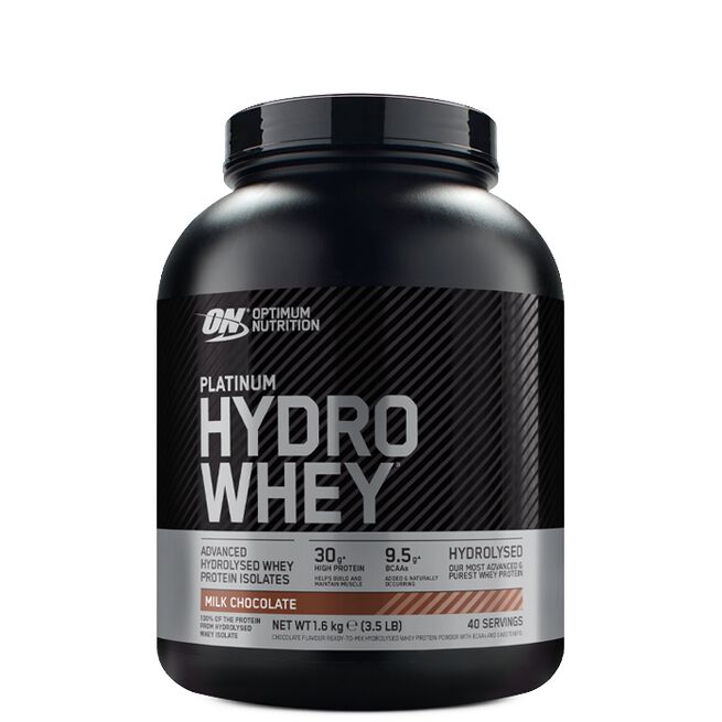 Optimum Nutrition Platinum Hydro Whey Vassleprotein 1,6 kg Milk Chocolate