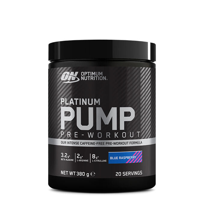 Optimum Nutrition Platinum PUMP PWO 380 g Blue Raspberry