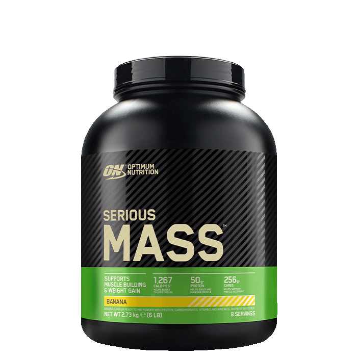 Optimum Nutrition Serious Mass Gainer 2,7 kg Banana
