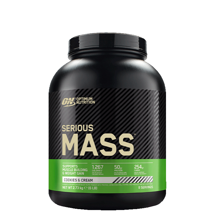 Optimum Nutrition Serious Mass Gainer 2,7 kg Cookies and Cream