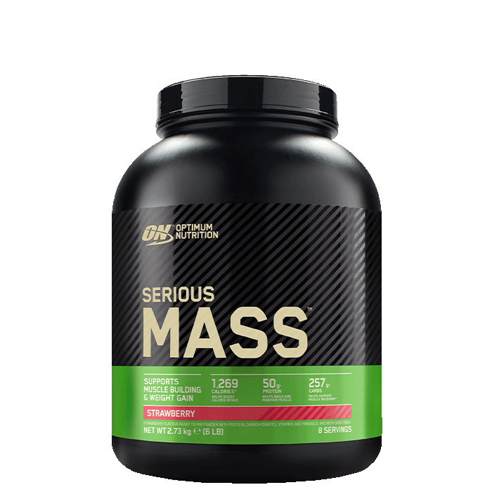 Optimum Nutrition Serious Mass Gainer 2,7 kg Strawberry
