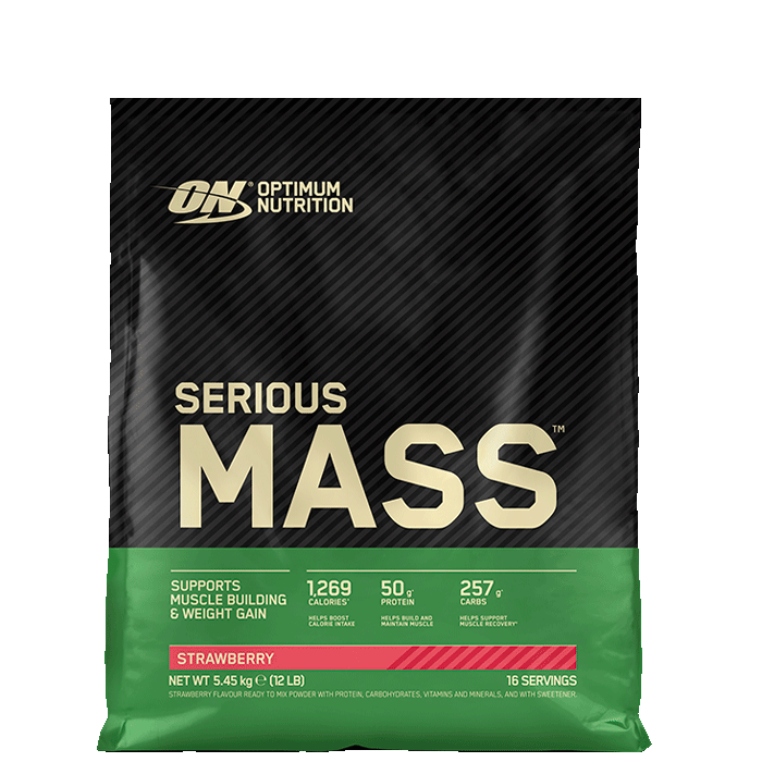 Optimum Nutrition Serious Mass Gainer 5,45 kg Strawberry