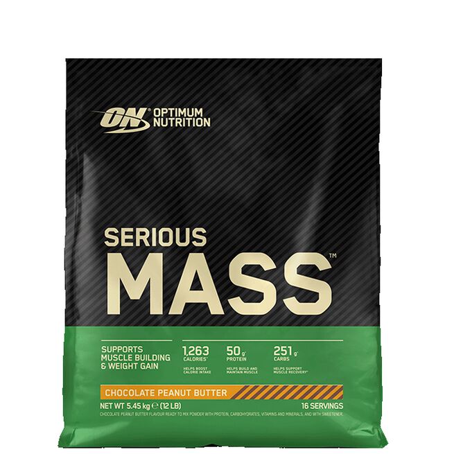 Optimum Nutrition Serious Mass Gainer 5,45 kg Chocolate Peanut Butter