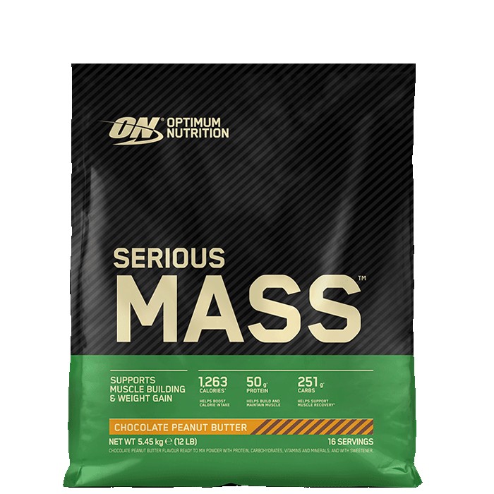 Optimum Nutrition Serious Mass Gainer 5,45 kg Chocolate Peanut Butter