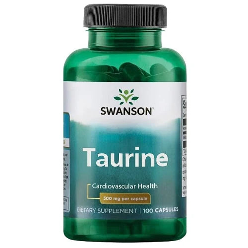 Swanson Taurine 500mg, 100 caps